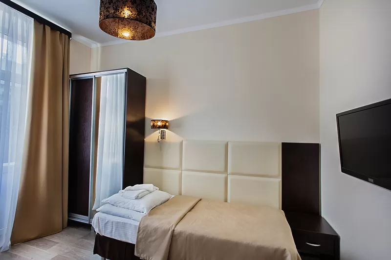 Номер 2-местный стандарт+ с раздельным размещением (большая комната) в санатории Бештау города Железноводск - фотография