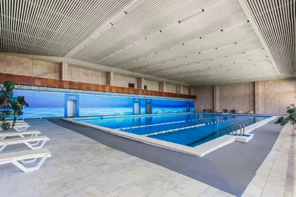 Бассейн в санатории Бештау города Железноводск - фотография