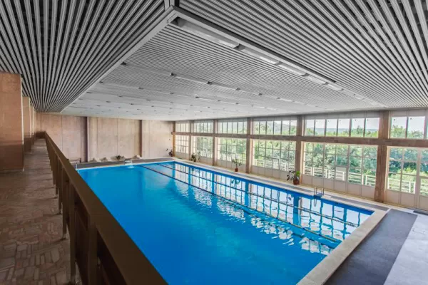 Бассейн в санатории Бештау города Железноводск - фотография